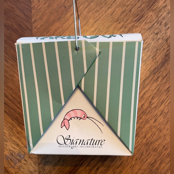 NIB Stokes Signature Home 4-Piece Set of Divided Sushi Dishes in Take-Out Box - Picture 4 of 7